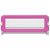 Barandilla de seguridad infantil rosa 102x42 cm Vida XL