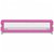 Barandilla de seguridad infantil poliéster rosa 150x42 cm Vida XL
