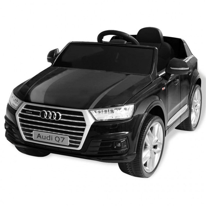 Coche eléctrico Audi Q7 negro 6 V Vida XL