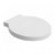 Coprivaso e sedile per vaso WC classico in duroplast di 38x44,5 cm bianco Nau Unisan