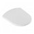 Coprivaso per sedile di vaso WC colore bianco con ammortizzatore opzionale fabbricato in Duroplast NEW DAY Unisan