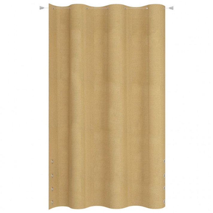 Toldo cortina de 140x230 cm de polietileno con un acabado en color beige Vida XL