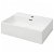 Lavabo de baño rectangular blanco 51x38x15 cm VidaXL