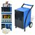 Deshumidificador con sistema de deshielo a gas caliente 50L/24h 860W acero azul y negro Vida XL