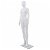 Maniquí de mujer completo base de vidrio blanco brillante 175cm Vida XL