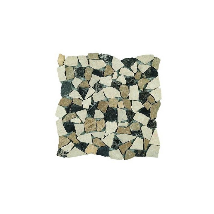 Mosaico fabricado en piedra en piezas de 30 cm para exterior e interior Shambala Dekostock