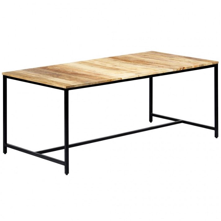 Table en manguier brut 180x75x90 cm Vida XL