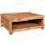 Mesa auxiliar baja de madera de mango Vida XL