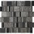Mosaico di 32 cm grigio Teide Dekostock