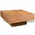 Tavolino in stile rustico fabbricato in legno di mango quadrato 68x30x68 cm Vida XL