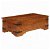 Tavolo multifunzione di legno di acacia con finitura sheesham rettangolare Vida XL