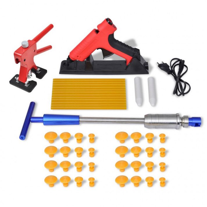 Kit d'outils de réparation de bosses de voiture pour un usage quotidien et familial VidaXL