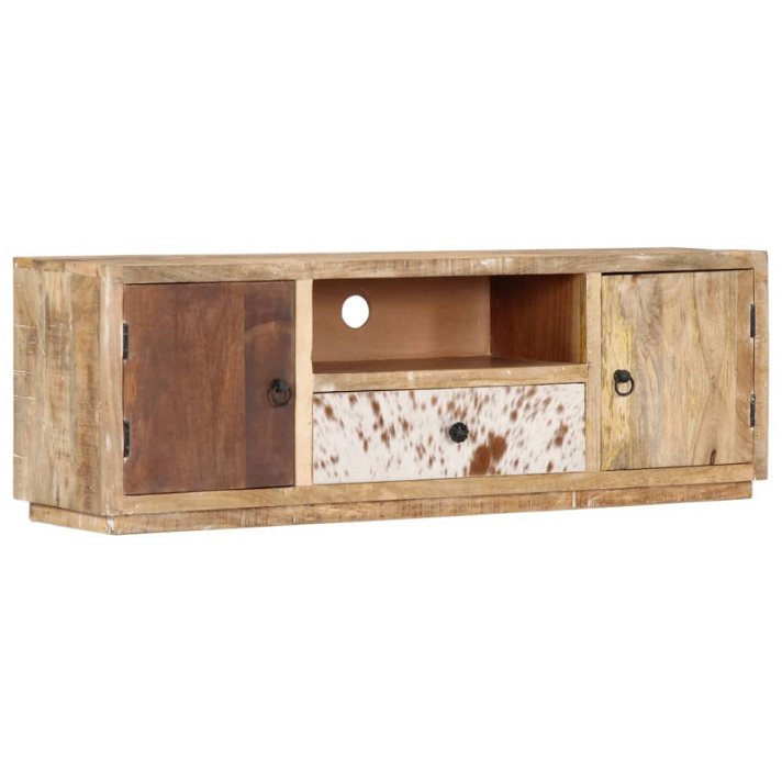 Mueble para TV 120x30x40cm madera maciza de mango Vida XL