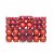 Set di palline di Natale rosse 100 unità Vida XL