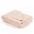 Manta tejida de algodón 130x171cm diseño a cuadros rosa Vida XL
