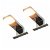 Conjunto de lámparas para espejos pequeños y medianos color blanco cálido Vida XL