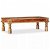 Mesa de centro de madeira maciça de sheesham e mangueira Vida XL