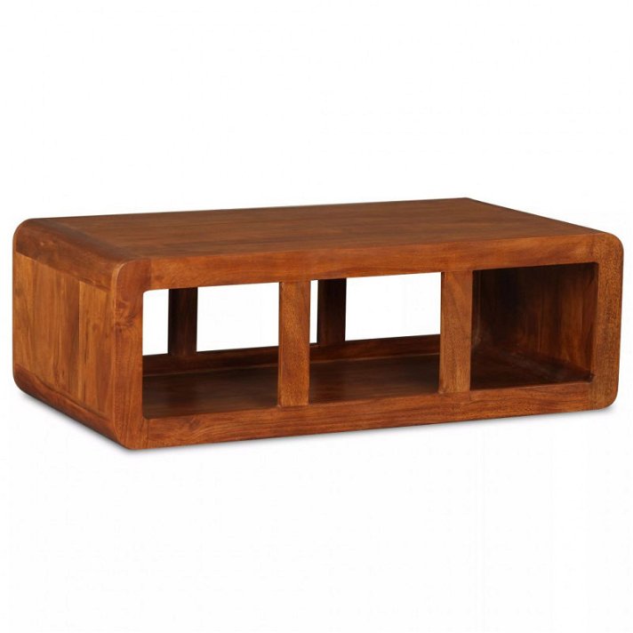 Table basse multifonctionnelle en bois d'acacia Vida XL