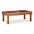 Tavolino legno di acacia massiccio 110x40x60cm Vida XL
