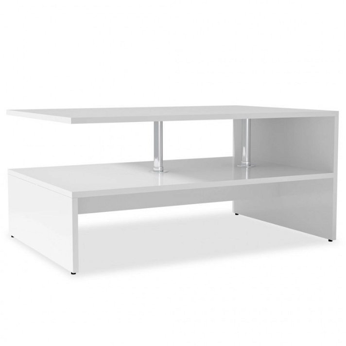 Tavolino moderno bianco Vida XL