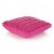 Cojín para suelo de diseño cuadrado fabricado en algodón 60x60 cm color rosa Vida XL