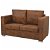 Sofa de 2 plazas 137x73x82cm de cuero sintético Vida XL