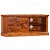 Mueble de TV con 2 cajones hecho de madera maciza de sheesham en acabado marrón natural VidaXL
