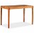 Mesa de jantar de madeira maciça 118x60x76 cm Vida XL