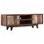 Mueble de tv 118x40x30 cm de madera de acacia con acabado en color marrón Vida XL