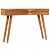 Table console au style basique fabriquée en bois d'acacia massif avec tiroirs sculptés VidaXL