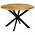 Mesa de madera maciza de mango rugosa Vida XL