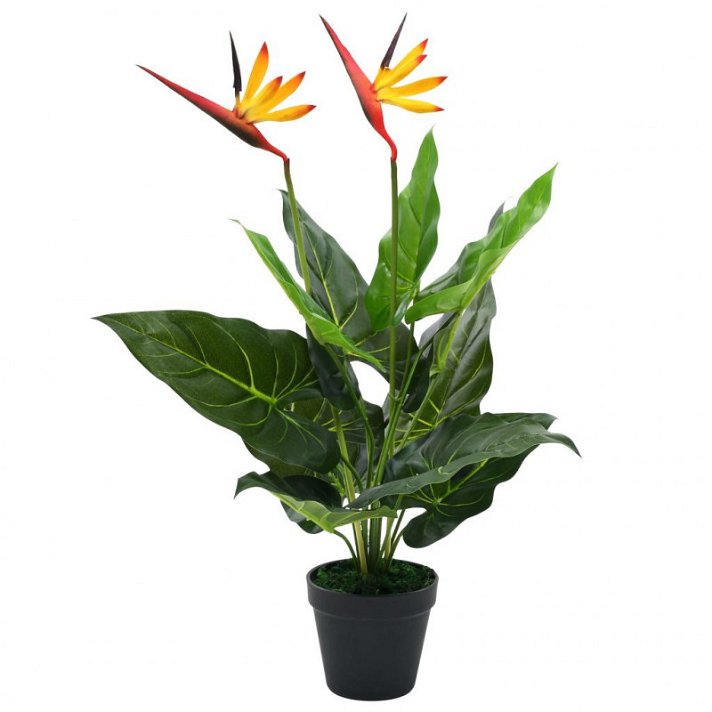 Planta artificial de strelitzia reginae ave del paraíso 66 cm VidaXL