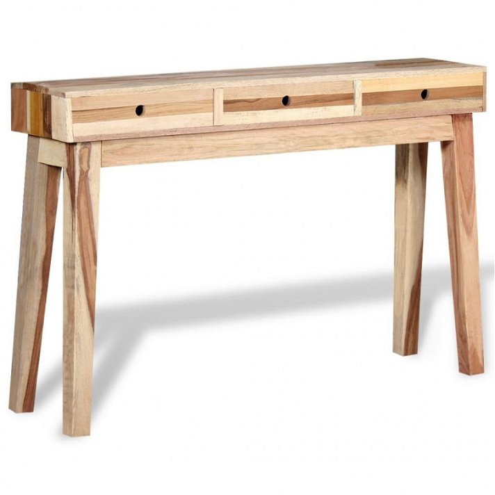 Mesa consola de madera maciza reciclada Vida XL