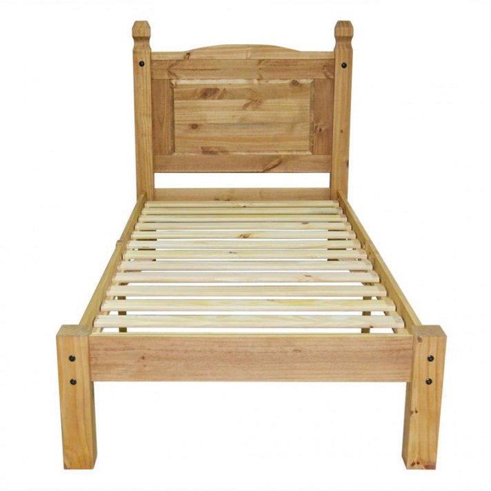 Estructura de cama pino Corona Range 100 cm Vida XL
