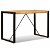 Mesa rectangular madera de mango Vida XL