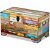 Baúl de almacenamiento de madera reciclada 73x41 cm multicolor Vida XL