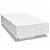 Mesa complementaria rectangular blanco brillante 115 cm Vida XL
