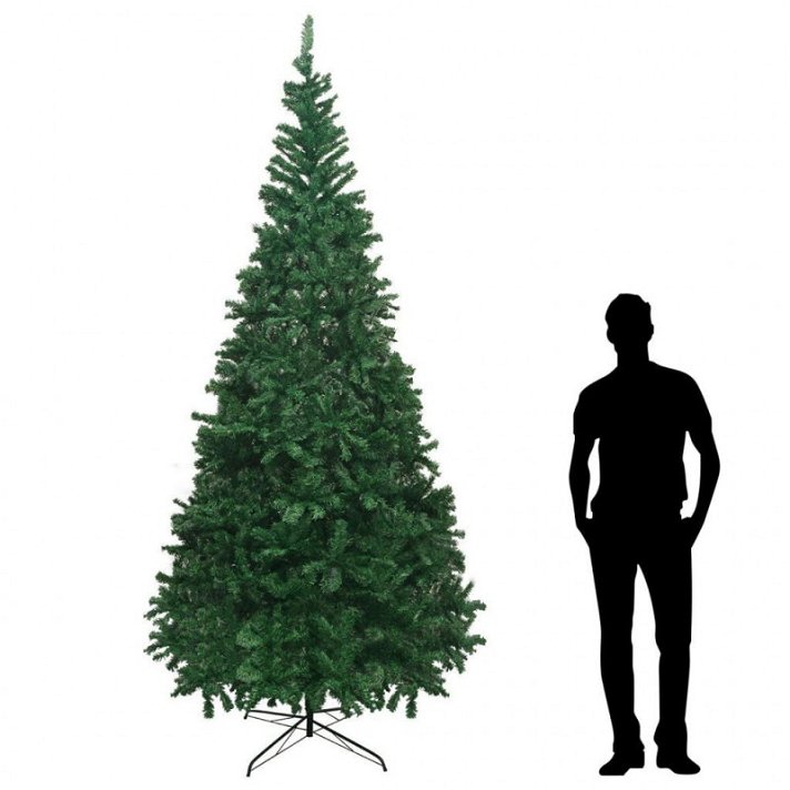 Árvore de Natal artificial Verde extragrande Vida XL