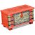 Baúl de madera de mango 80x45 cm rojo Vida XL