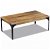 Mesa complementaria de madera de mango Vida XL