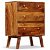 Armário de madeira maciça de sheesham 60 cm Vida XL