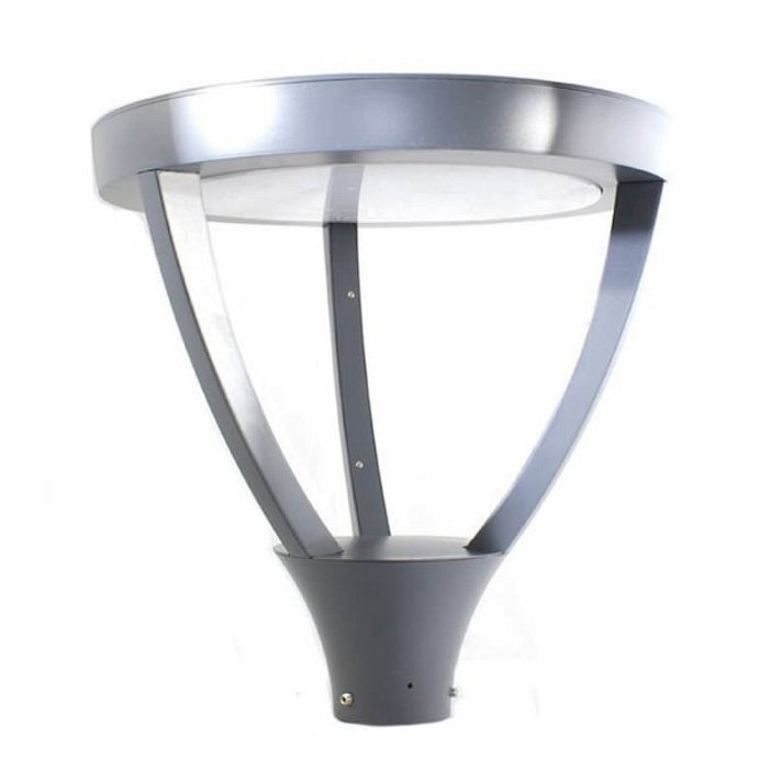 Lampione da esterno in alluminio da 44 cm con LED a luce neutra da 60 W Epistar LedHabitat