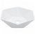 Lavabo hexagonal de cerámica blanco Vida XL