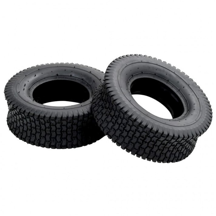 Neumáticos para carretilla 2 unidades caucho 13x5.00-6 4PR Vida XL
