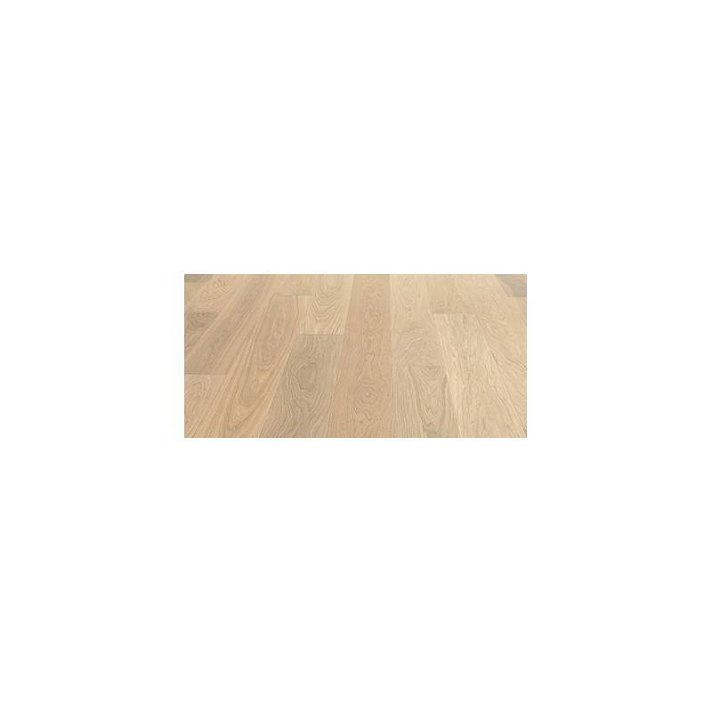 Pavimento de madera natural con lamas de 220 cm de acabado roble blanco Exklusiv 4V HARO