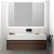 Miroir pour salle de bains de 4 mm avec lumière LED intégrée et plusieurs dimensions au choix Oak BathDecor