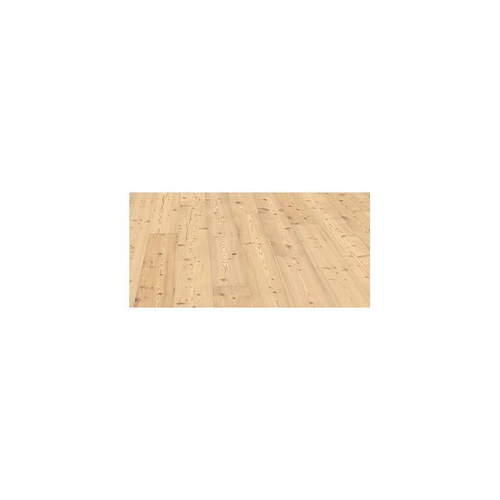 Pavimento de madera natural con lamas de 220 cm de acabado alerce blanco Universal 4V HARO