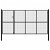 Puerta para jardín de acero soldada con alambre de malla de color gris antracita 350x175 cm Vida XL