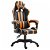 Cadeira gaming Xtreme de couro sintético laranja Vida XL