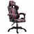 Cadeira gaming Xtreme de couro sintético vermelho-escuro Vida XL